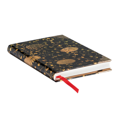 Paperblanks Karakusa Mini Hardback Journal – Lined, 176 Pages – page edge