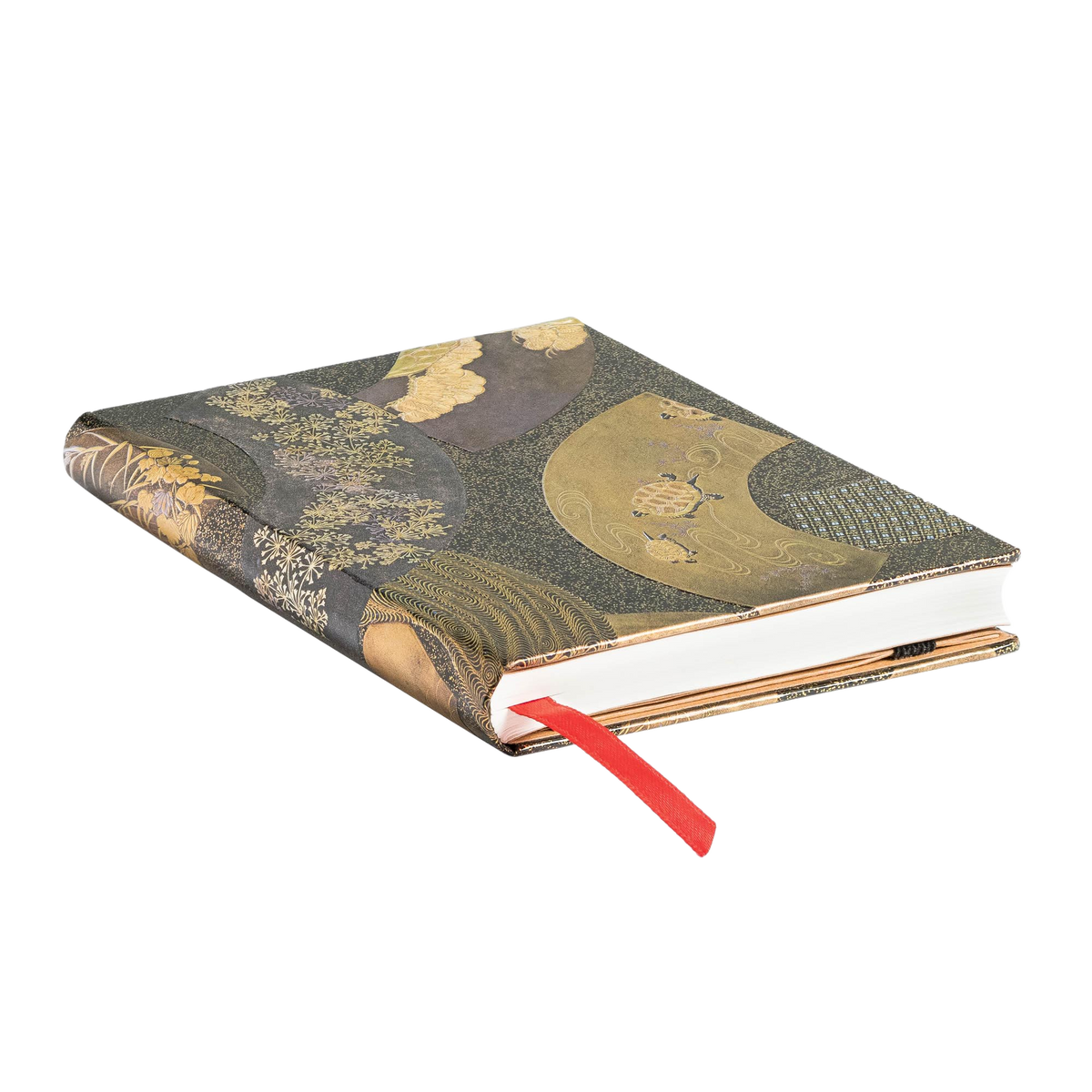 Paperblanks Ougi Mini Hardback Journal – Lined, 176 Pages – page edge