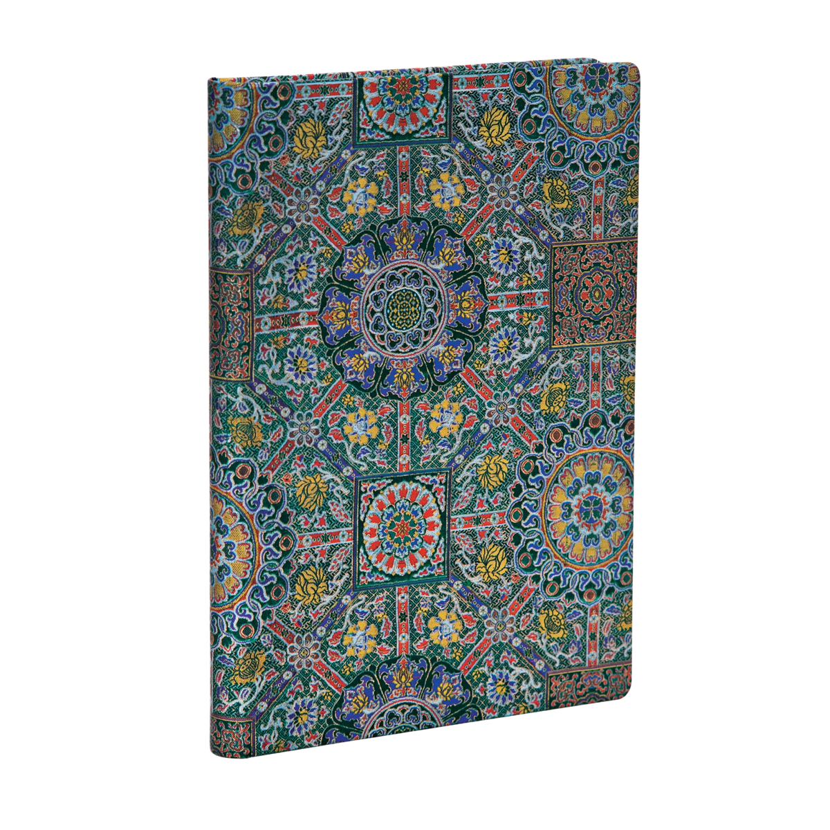 Paperblanks Padma Midi Hardback Journal – Lined, 144 Pages – angled view