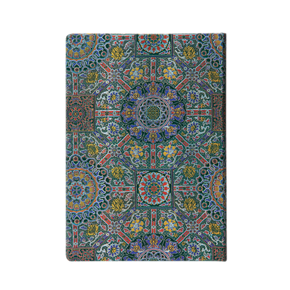 Paperblanks Padma Midi Hardback Journal – Lined, 144 Pages – back cover