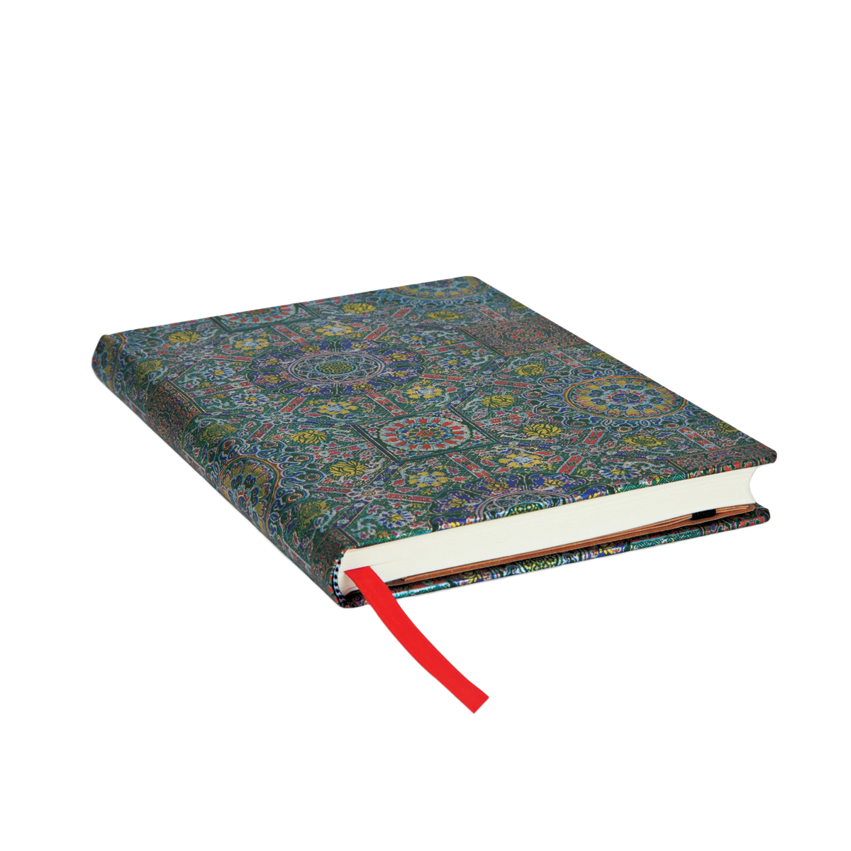 Paperblanks Padma Midi Hardback Journal – Lined, 144 Pages – page edge