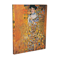Paperblanks Klimt’s 100th Anniversary – Portrait of Adele Ultra Hardback Journal – Lined, 144 Pages – angled view