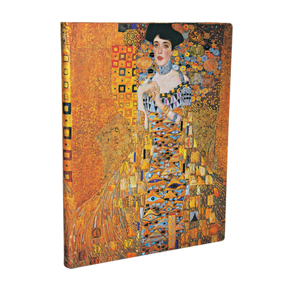 Paperblanks Klimt’s 100th Anniversary – Portrait of Adele Ultra Hardback Journal – Lined, 144 Pages – angled view