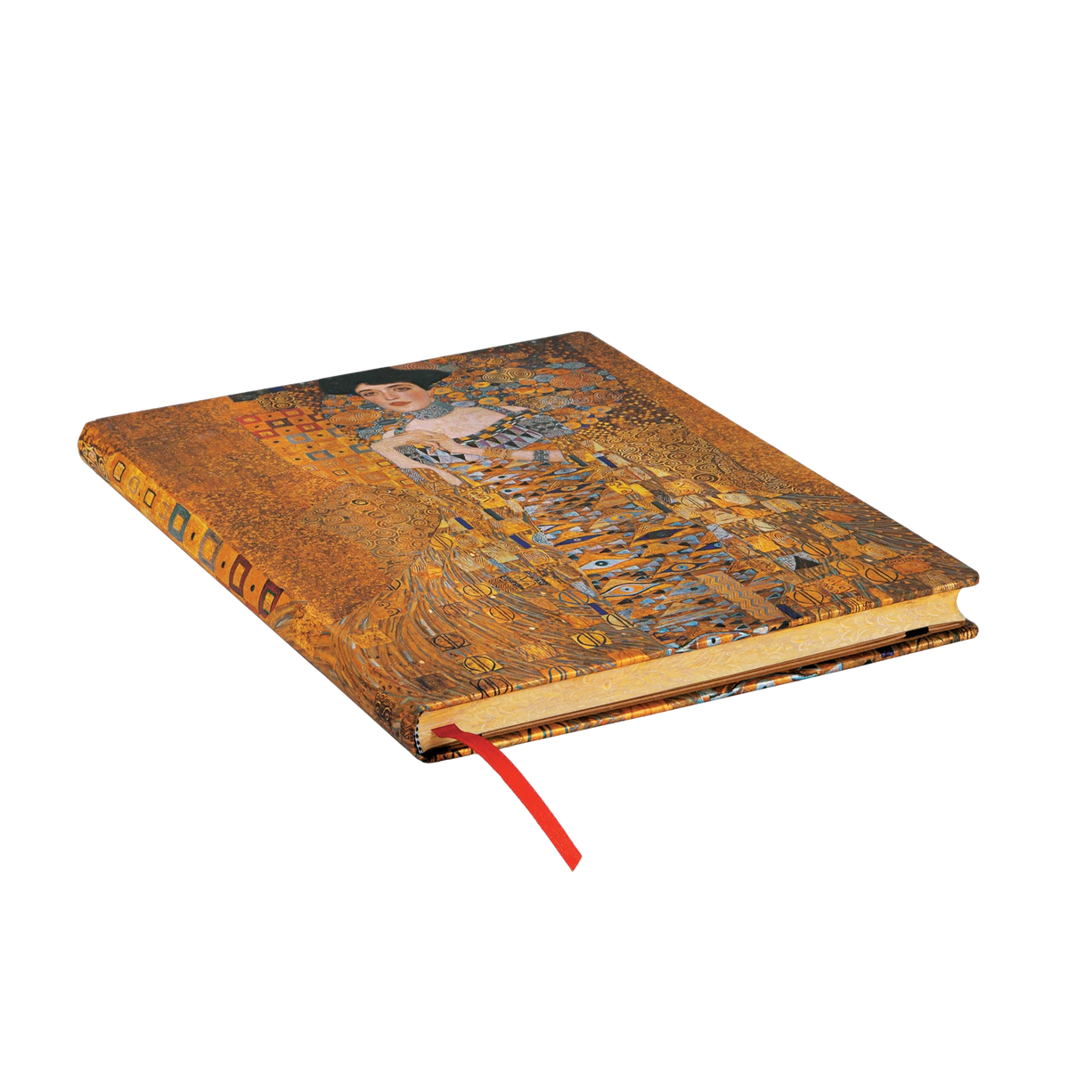Paperblanks Klimt’s 100th Anniversary – Portrait of Adele Ultra Hardback Journal – Lined, 144 Pages – page edge