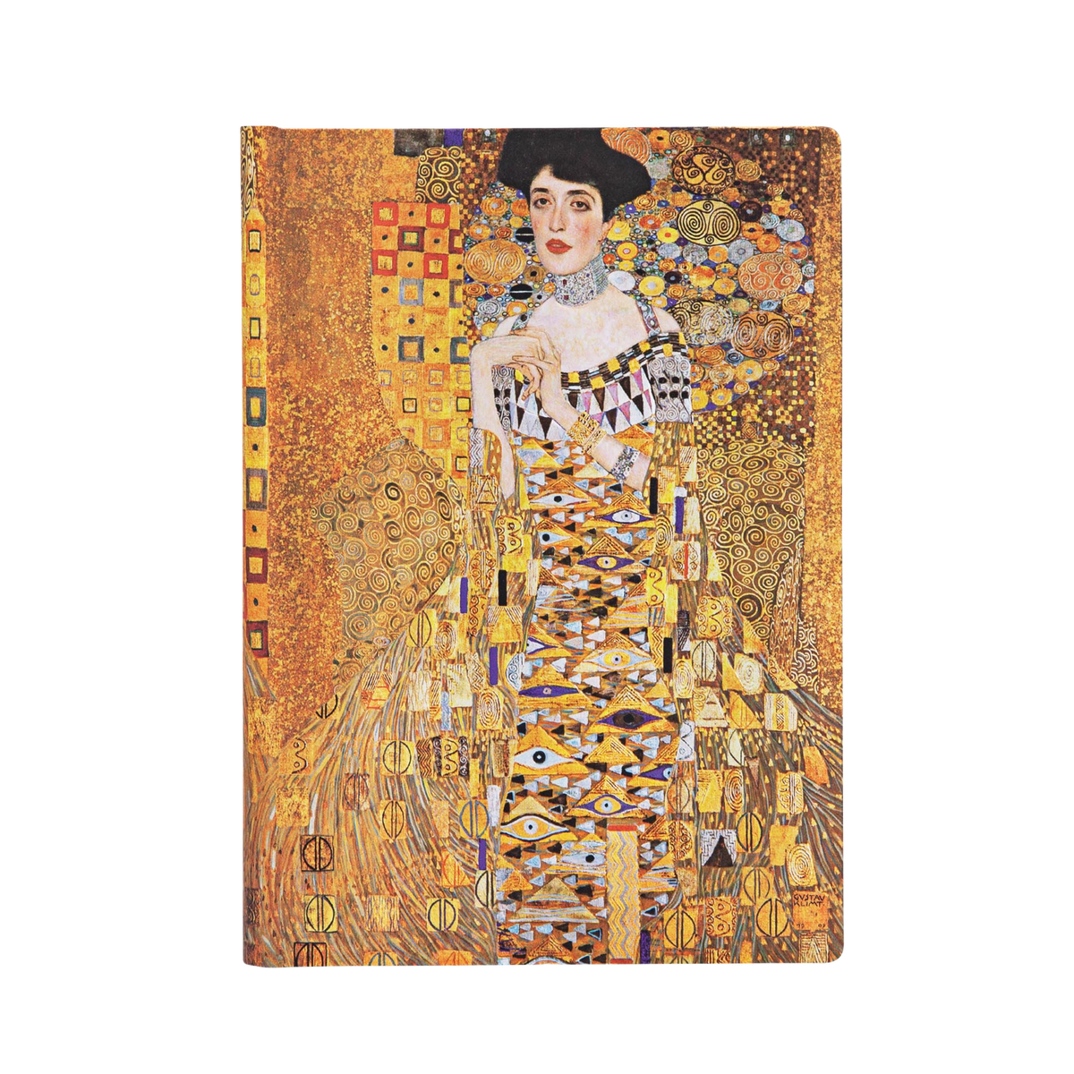 Paperblanks Klimt’s 100th Anniversary – Portrait of Adele Midi Hardback Journal – Lined, 240 Pages – front cover