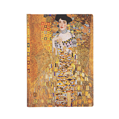 Paperblanks Klimt’s 100th Anniversary – Portrait of Adele Midi Hardback Journal – Lined, 240 Pages – front cover