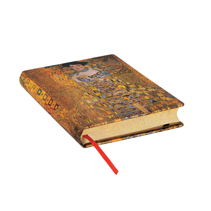 Paperblanks Klimt’s 100th Anniversary – Portrait of Adele Midi Hardback Journal – Plain, 240 Pages – page edge