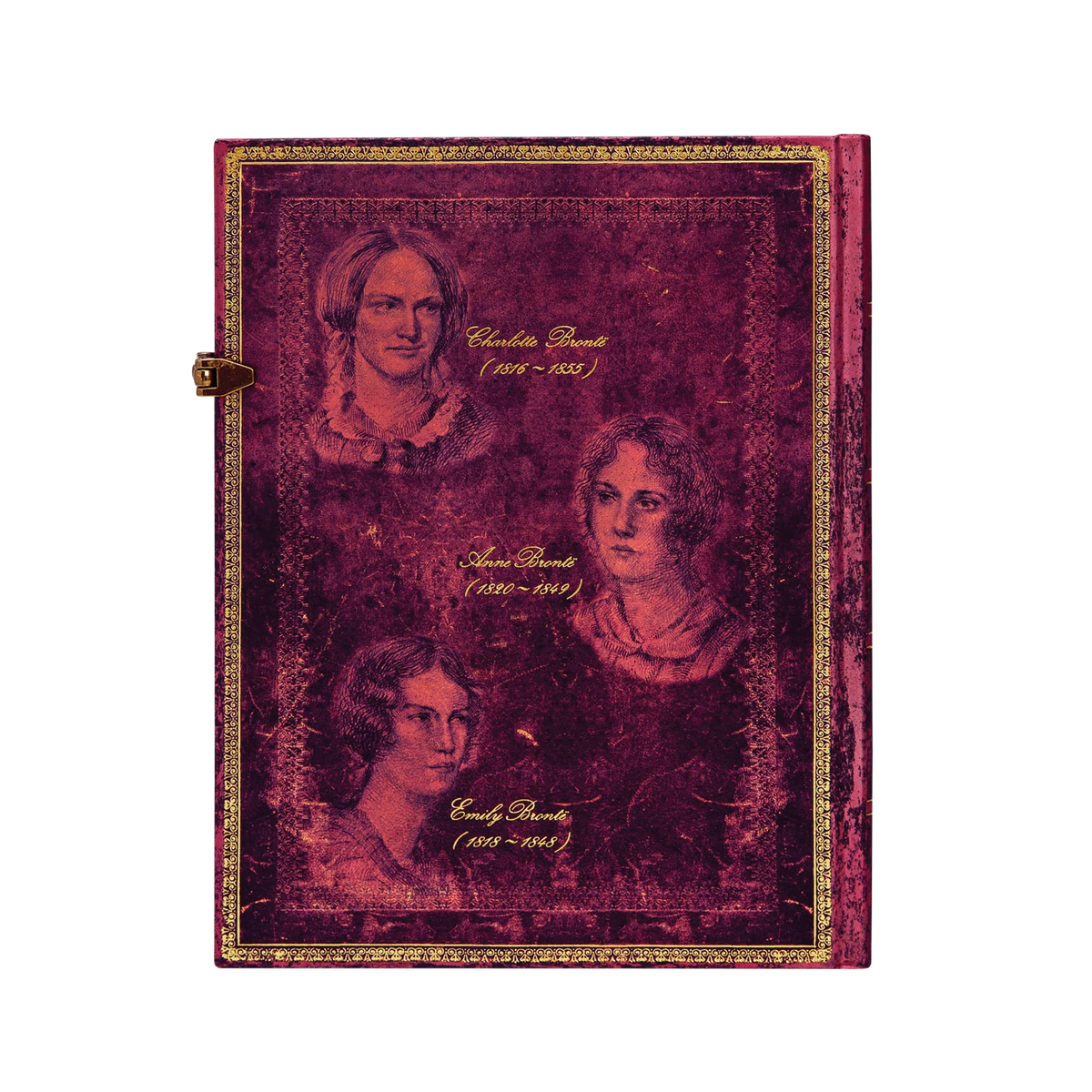 Paperblanks The Brontë Sisters Ultra Hardback Journal – Lined, 144 Pages – back cover