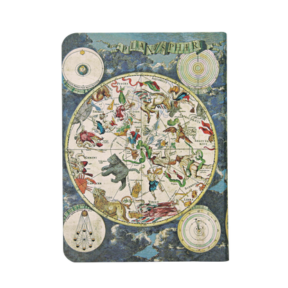 Paperblanks Celestial Planisphere Midi Hardback Journal – Plain, 176 Pages – back cover
