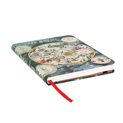 Paperblanks Celestial Planisphere Midi Hardback Journal – Plain, 176 Pages – page edge
