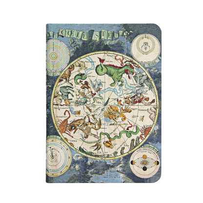 Paperblanks Celestial Planisphere Midi Hardback Journal – Plain, 176 Pages – front cover