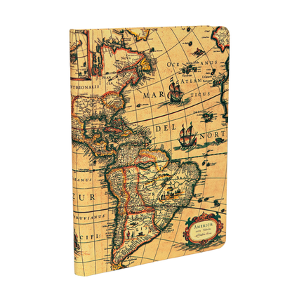 Paperblanks Western Hemisphere Midi Hardback Journal – Lined, 176 Pages – angled view