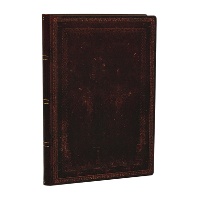 Paperblanks Black Moroccan Bold Mini Softback Flexi Journal – Lined, 176 Pages – angled view