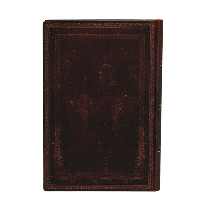 Paperblanks Black Moroccan Bold Mini Softback Flexi Journal – Lined, 176 Pages – back cover