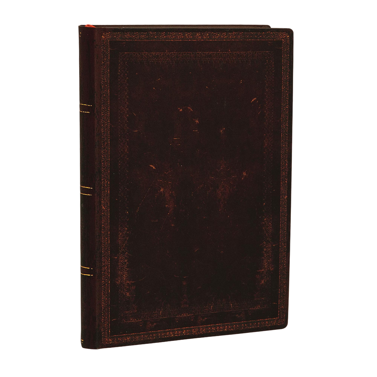 Paperblanks Black Moroccan Bold Mini Softback Flexi Journal – Lined, 240 Pages – angled view