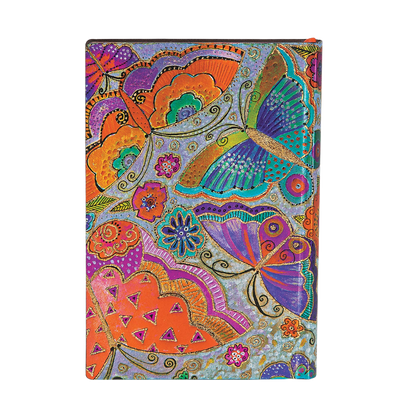 Paperblanks Flutterbyes Mini Softback Flexi Journal – Lined, 176 Pages – back cover