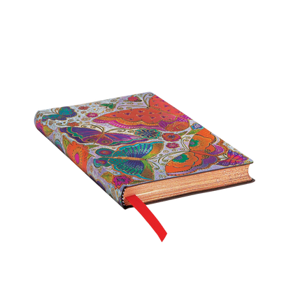 Paperblanks Flutterbyes Mini Softback Flexi Journal – Lined, 176 Pages – page edge