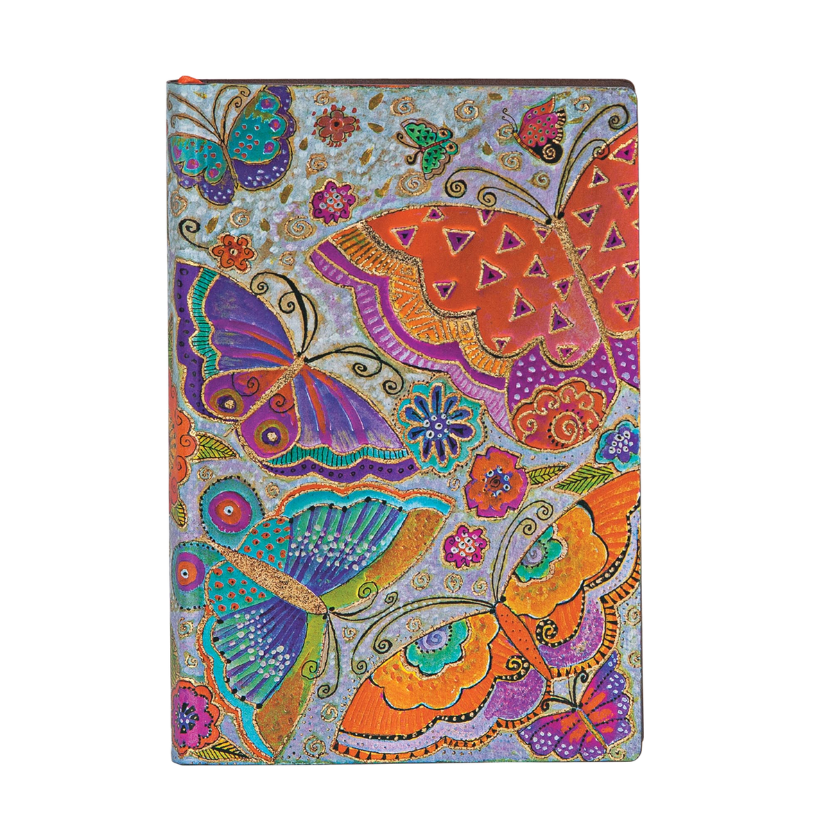 Paperblanks Flutterbyes Mini Softback Flexi Journal – Lined, 176 Pages – front cover