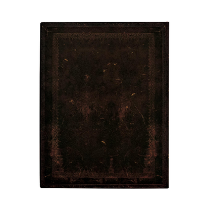 Paperblanks Black Moroccan Bold Ultra Softback Flexi Journal – Plain, 176 Pages – back cover