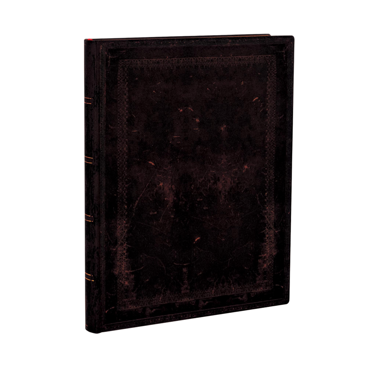 Paperblanks Black Moroccan Bold Ultra Softback Flexi Journal – Plain, 240 Pages – angled view