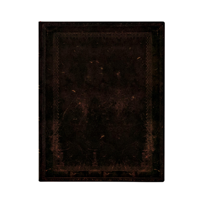 Paperblanks Black Moroccan Bold Ultra Softback Flexi Journal – Plain, 240 Pages – front cover