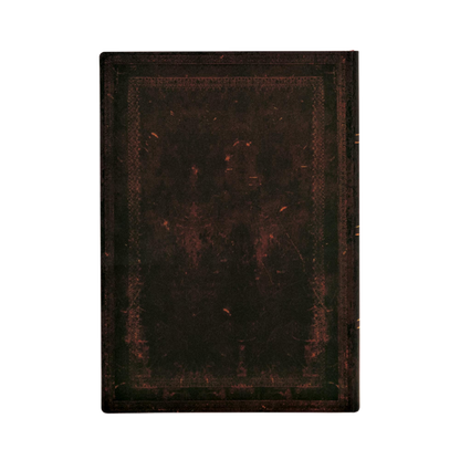 Paperblanks Black Moroccan Bold Midi Softback Flexi Journal – Plain, 240 Pages – back cover