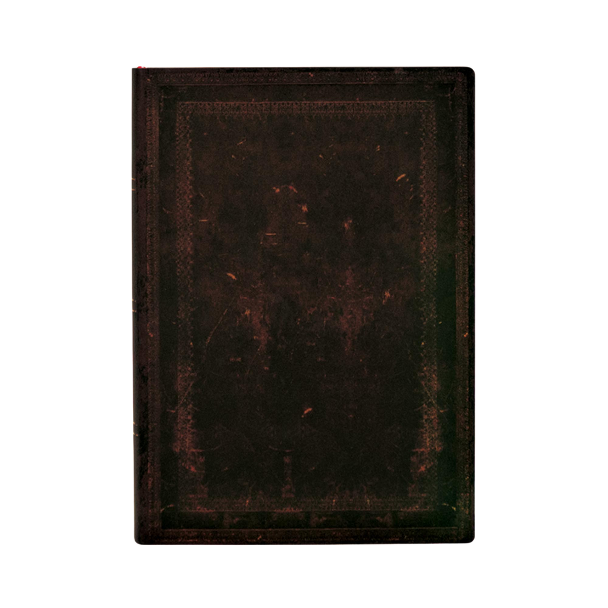 Paperblanks Black Moroccan Bold Midi Softback Flexi Journal – Plain, 240 Pages – front cover