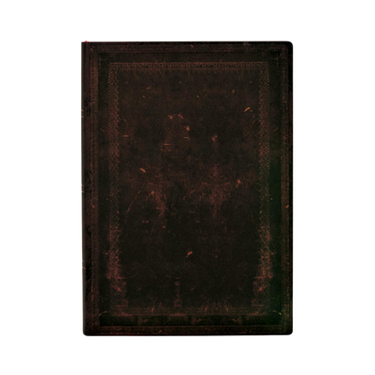 Paperblanks Black Moroccan Bold Midi Softback Flexi Journal – Plain, 240 Pages – front cover
