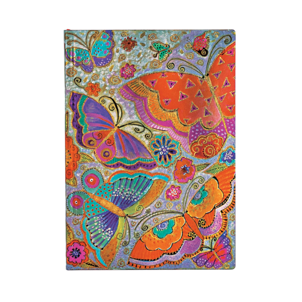Paperblanks Flutterbyes Midi Softback Flexi Journal – Plain, 240 Pages – front cover