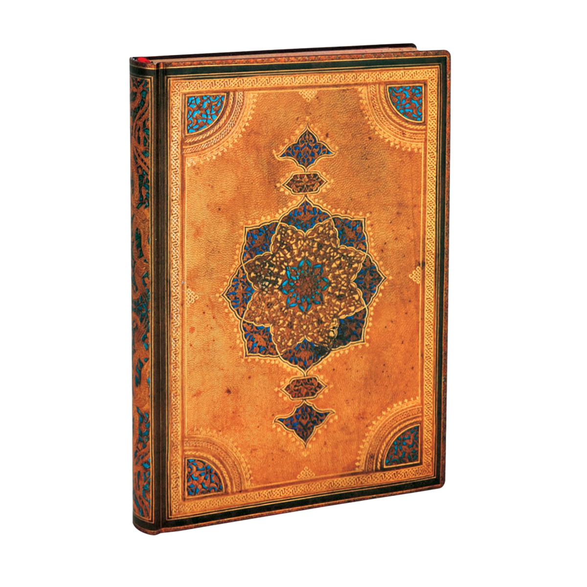 Paperblanks Safavid Midi Softback Flexi Journal – Plain, 240 Pages – angled view