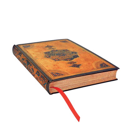 Paperblanks Safavid Midi Softback Flexi Journal – Plain, 240 Pages – page edge