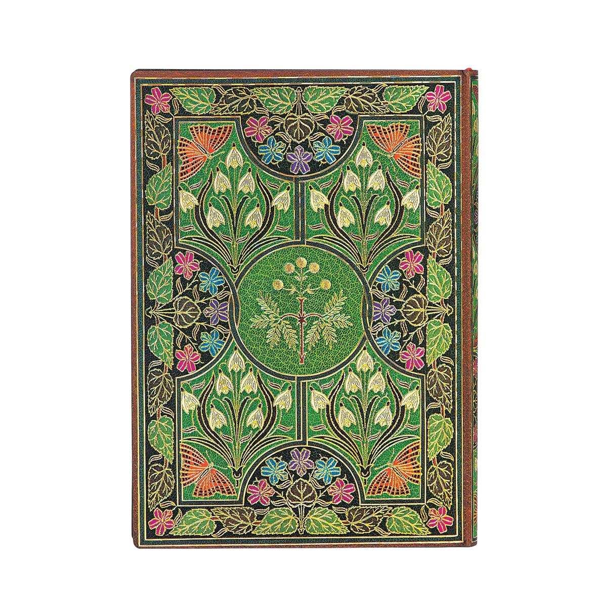 Paperblanks Poetry in Bloom Midi Softback Flexi Journal – Lined, 176 Pages – back cover