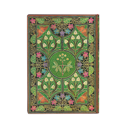 Paperblanks Poetry in Bloom Midi Softback Flexi Journal – Lined, 176 Pages – back cover
