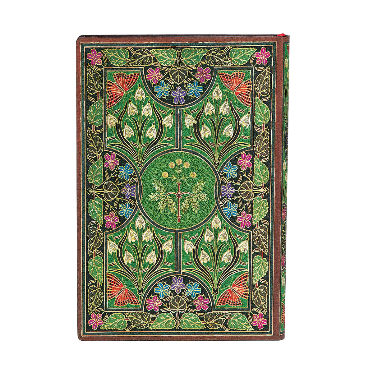Paperblanks Poetry in Bloom Mini Softback Flexi Journal – Lined, 176 Pages – back cover