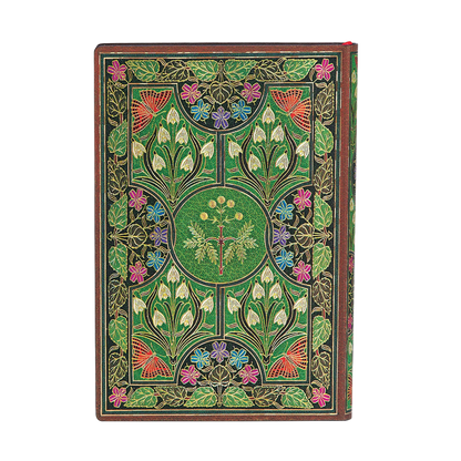 Paperblanks Poetry in Bloom Mini Softback Flexi Journal – Lined, 176 Pages – back cover