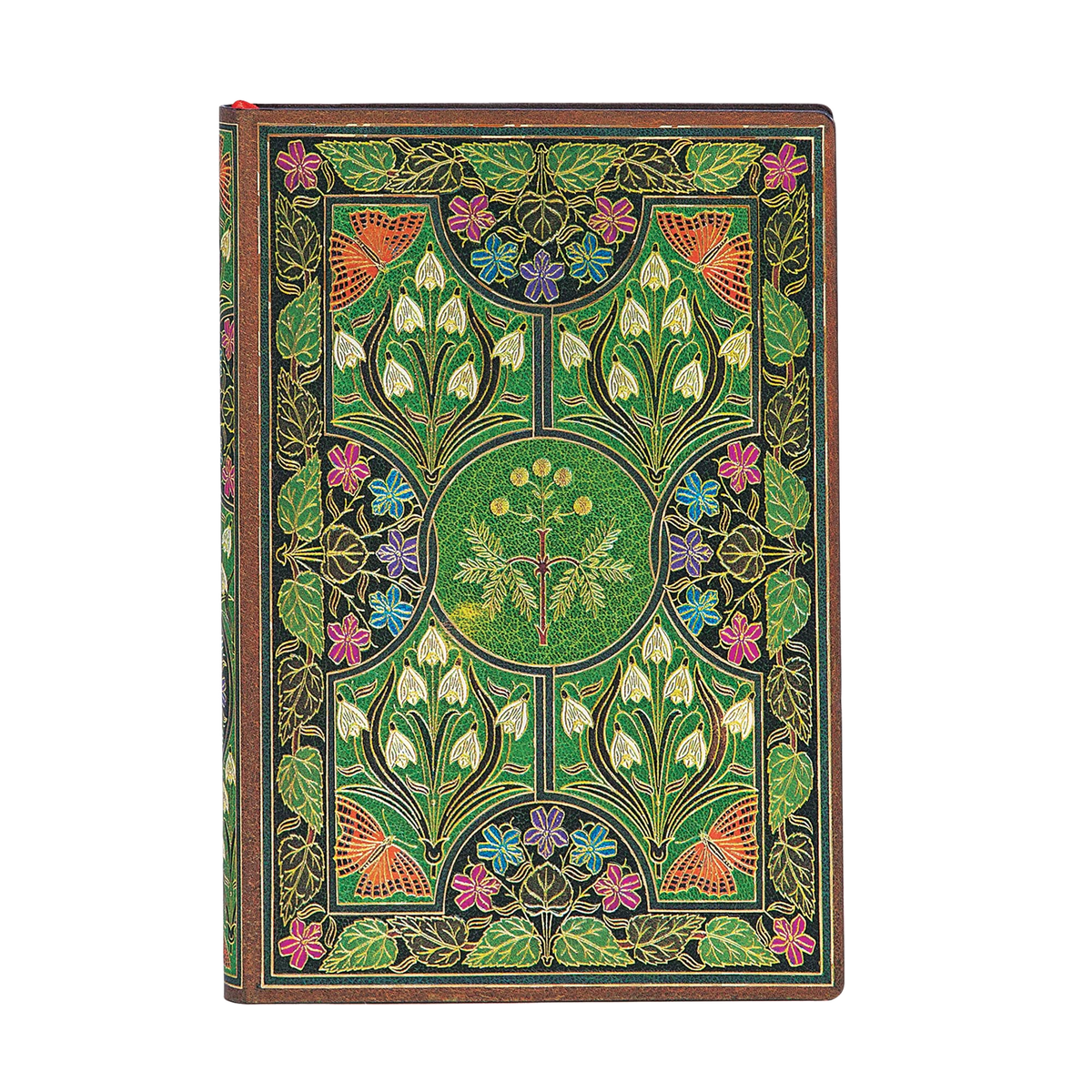 Paperblanks Poetry in Bloom Mini Softback Flexi Journal – Lined, 176 Pages – front cover