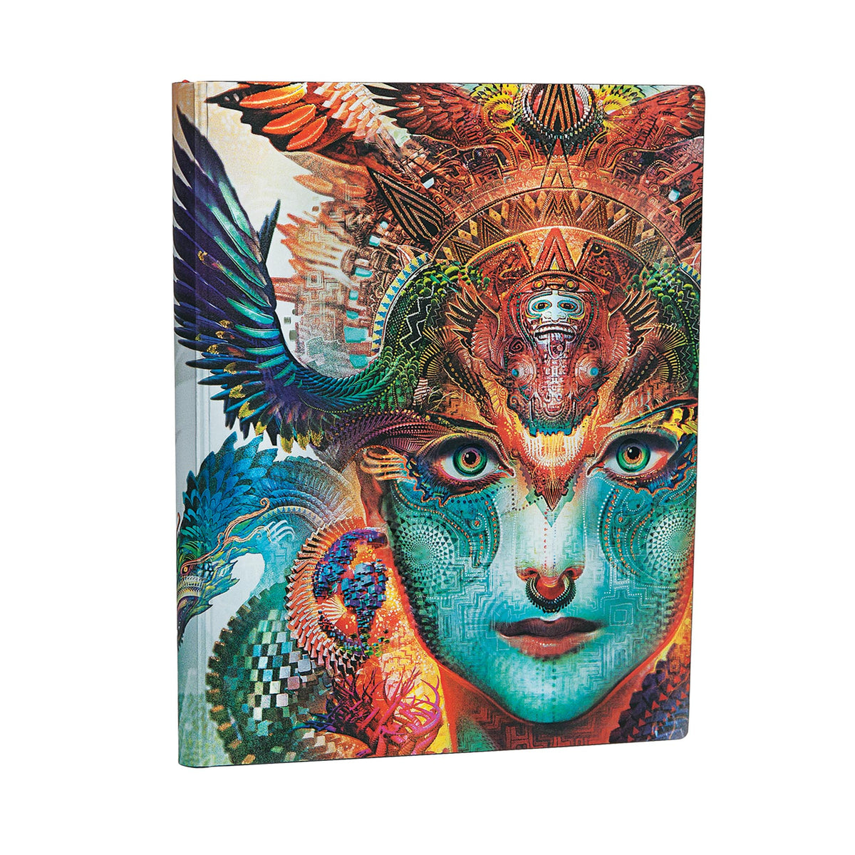 Paperblanks Dharma Dragon Ultra Softback Flexi Journal – Plain, 176 Pages – angled view