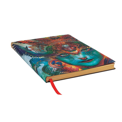 Paperblanks Dharma Dragon Ultra Softback Flexi Journal – Plain, 176 Pages – page edge