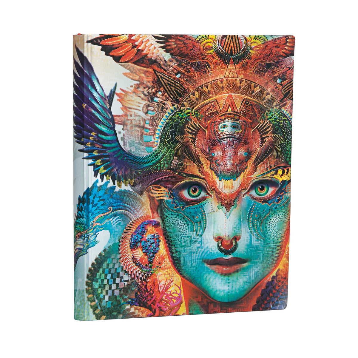 Paperblanks Dharma Dragon Ultra Softback Flexi Journal – Lined, 240 Pages – angled view