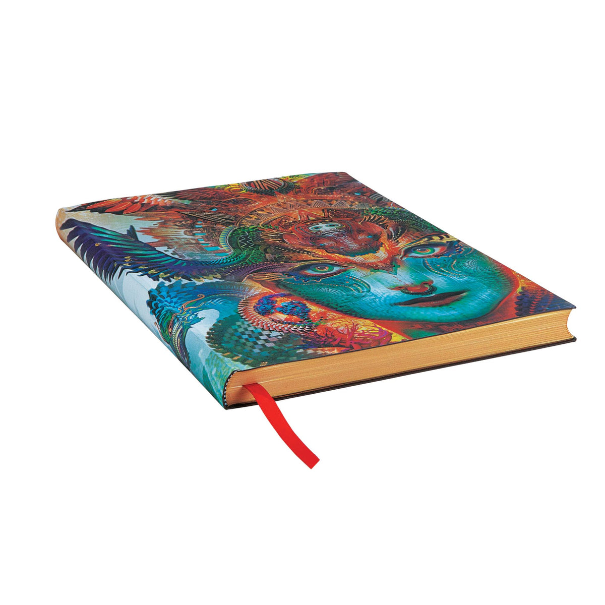 Paperblanks Dharma Dragon Ultra Softback Flexi Journal – Lined, 240 Pages – page edge