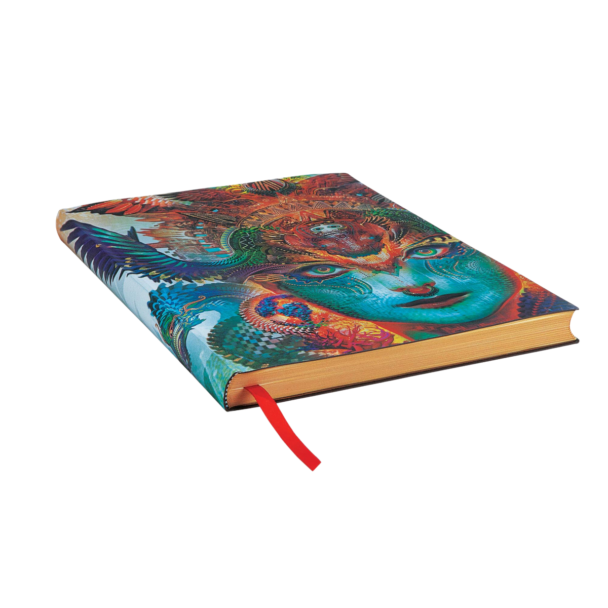 Paperblanks Dharma Dragon Ultra Softback Flexi Journal – Plain, 240 Pages – page edge