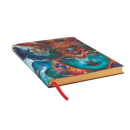 Paperblanks Dharma Dragon Ultra Softback Flexi Journal – Plain, 240 Pages – page edge