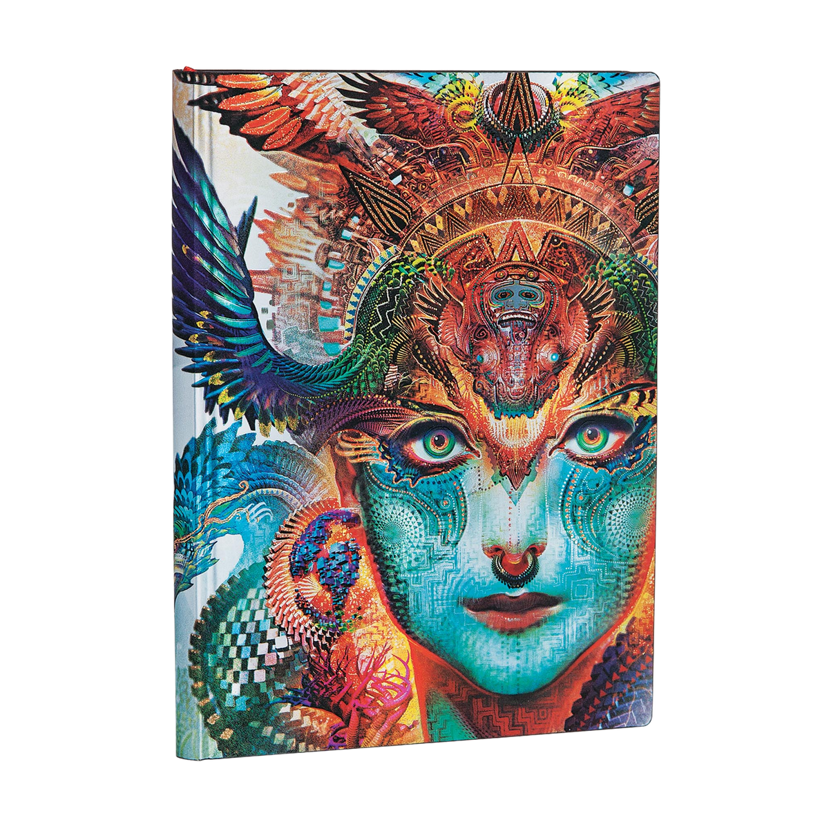 Paperblanks Dharma Dragon Midi Softback Flexi Journal – Plain, 240 Pages – angled view