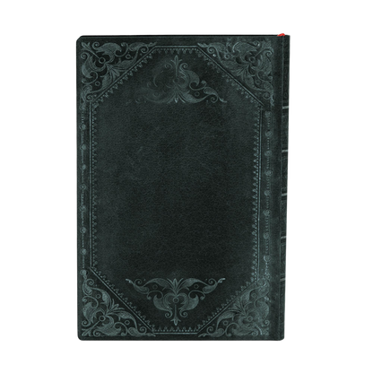 Paperblanks Midnight Rebel Bold Mini Softback Flexi Journal – Plain, 240 Pages – back cover