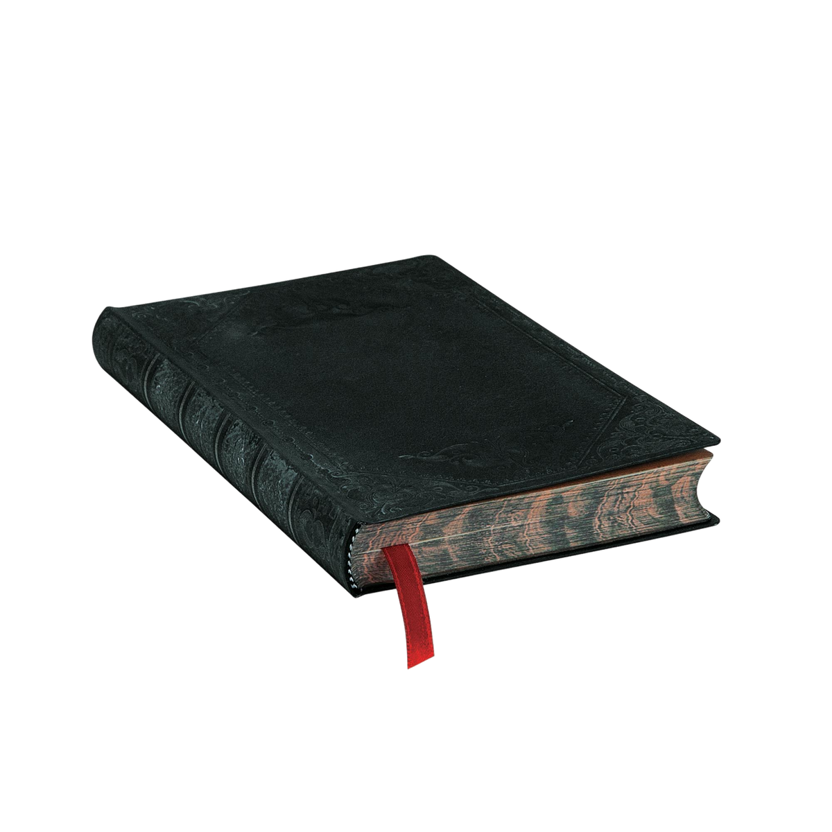 Paperblanks Midnight Rebel Bold Mini Softback Flexi Journal – Plain, 240 Pages – page edge