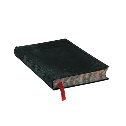 Paperblanks Midnight Rebel Bold Mini Softback Flexi Journal – Plain, 240 Pages – page edge