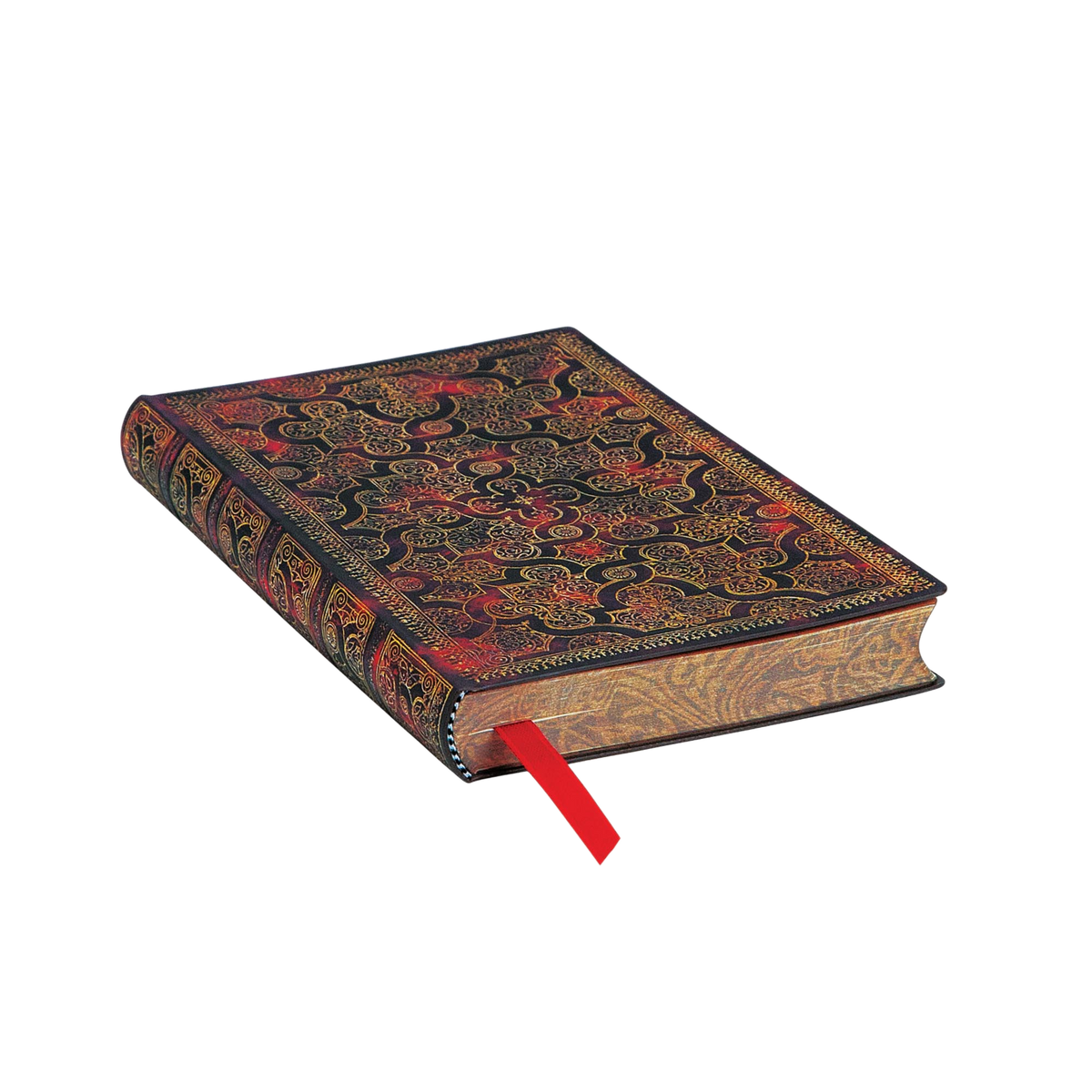 Paperblanks Mystique Mini Softback Flexi Journal – Plain, 240 Pages – page edge