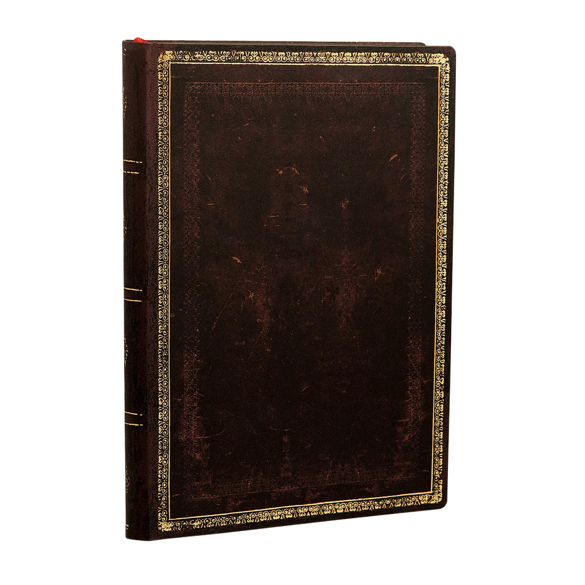 Paperblanks Black Moroccan Mini Softback Flexi Journal – Lined, 240 Pages – angled view