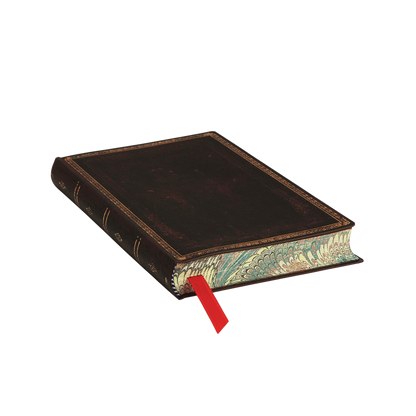 Paperblanks Black Moroccan Mini Softback Flexi Journal – Lined, 240 Pages – page edge