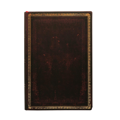 Paperblanks Black Moroccan Mini Softback Flexi Journal – Lined, 240 Pages – front cover